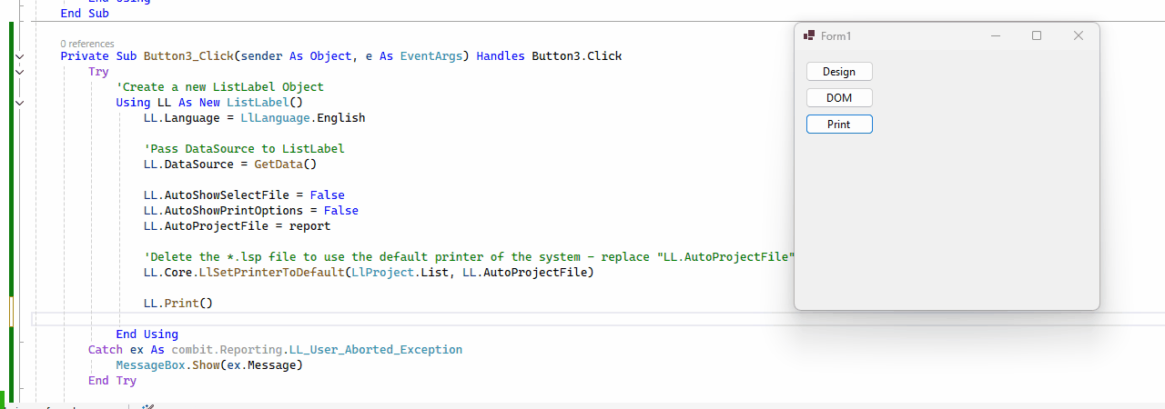 AbortPrinting